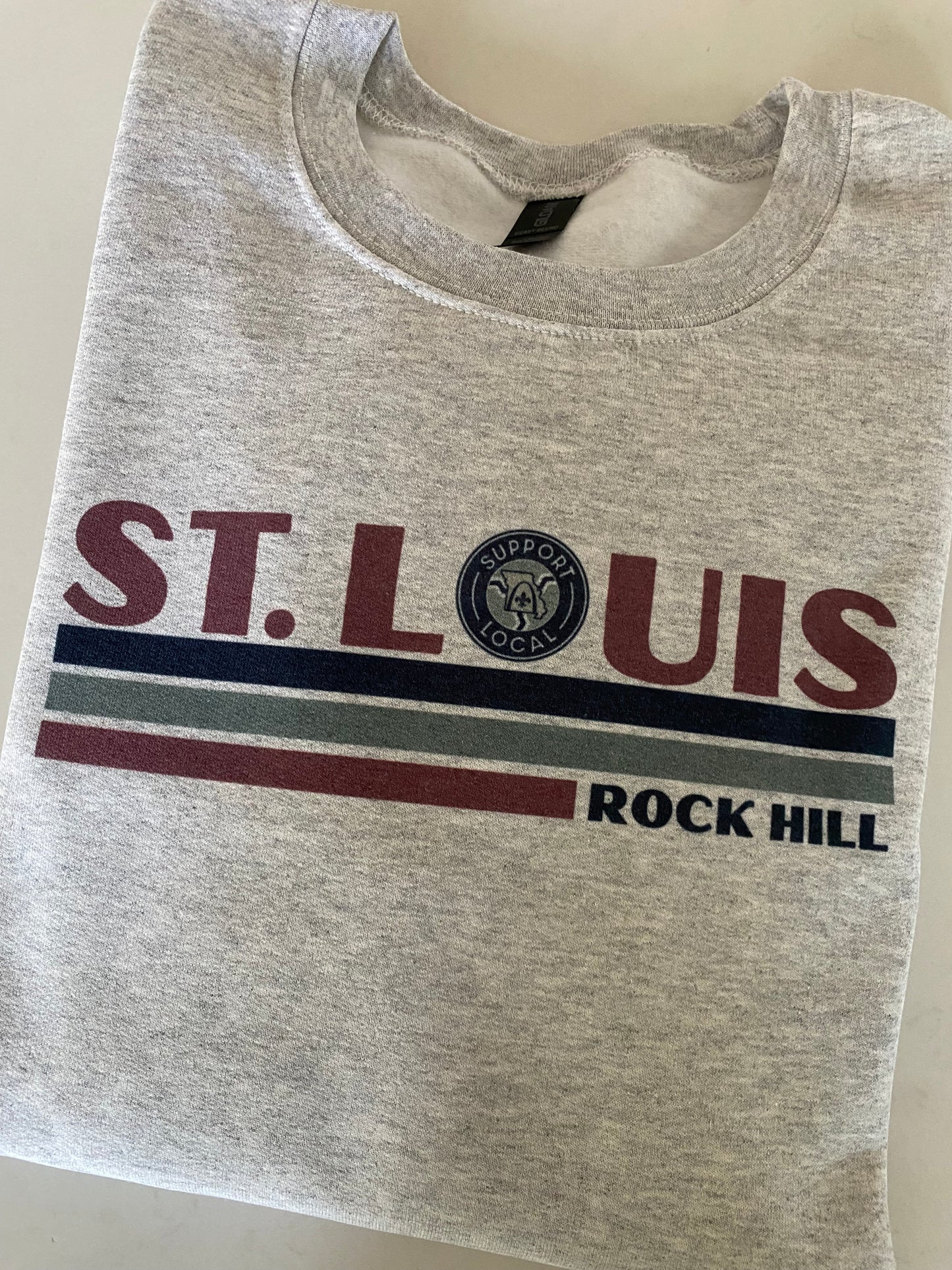 St. Louis ROCK HILL Sweatshirt - STL Support Local
