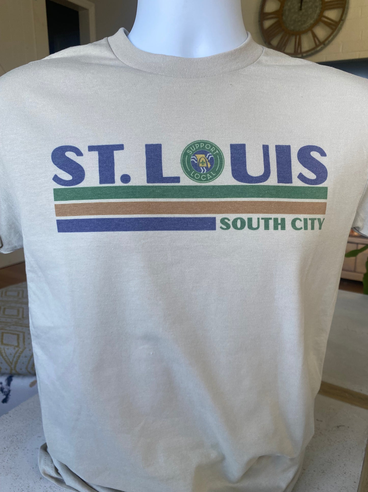 STL Support Local St. Louis South City T-Shirt