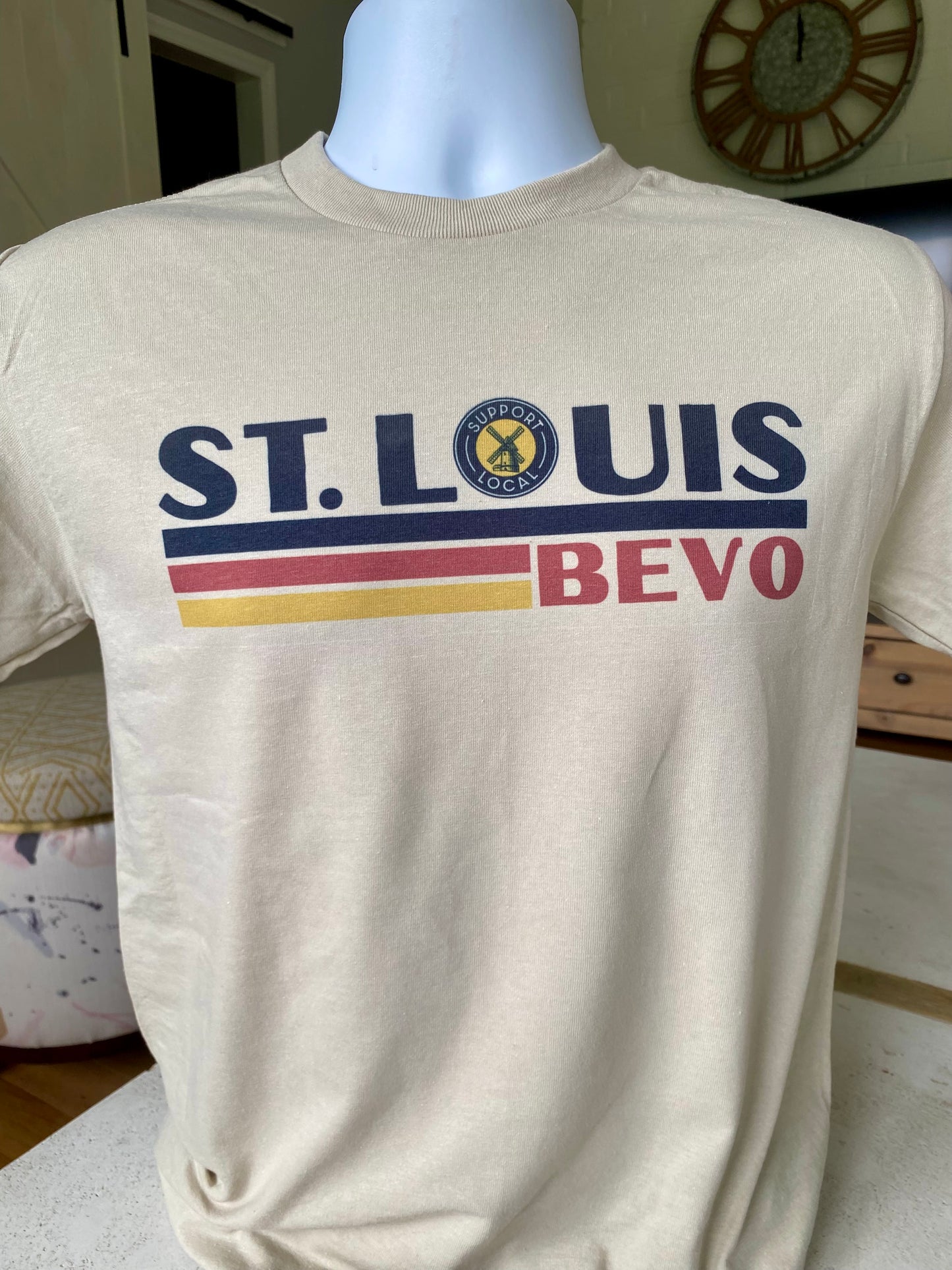 St. Louis Bevo T-shirt Support Local