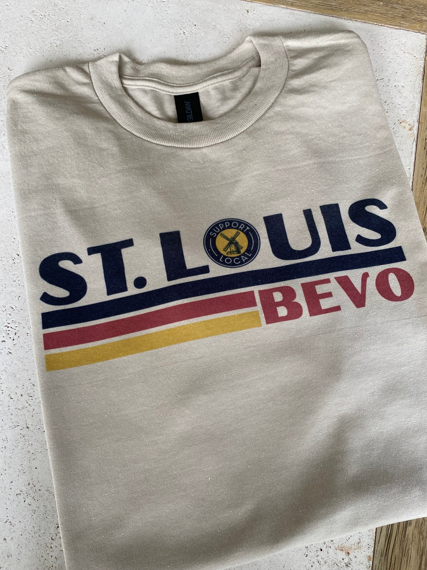 St Louis Bevo Mill T-shirt Support Local