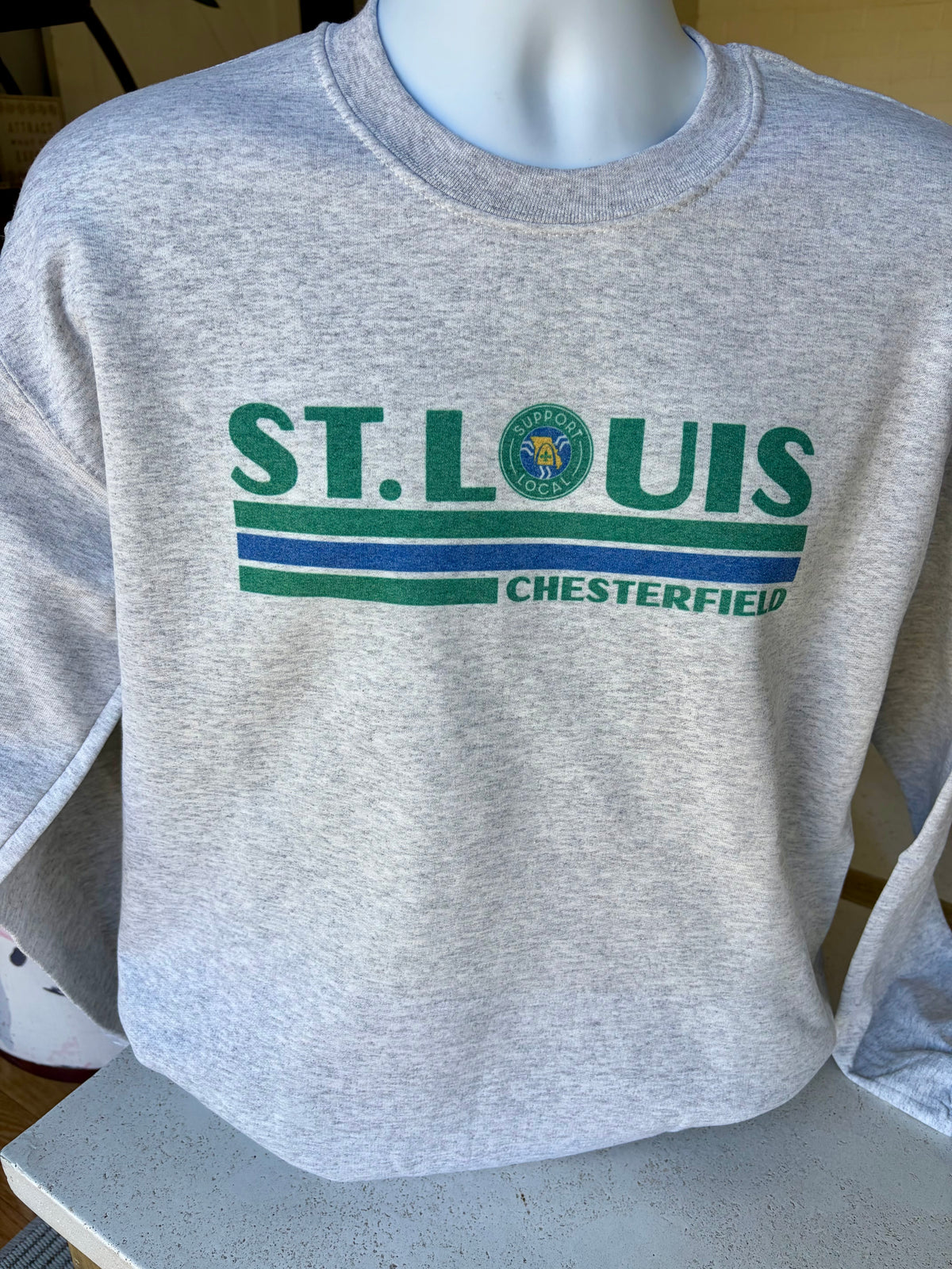 Chesterfield Support Local Sweatshirt (Ash)