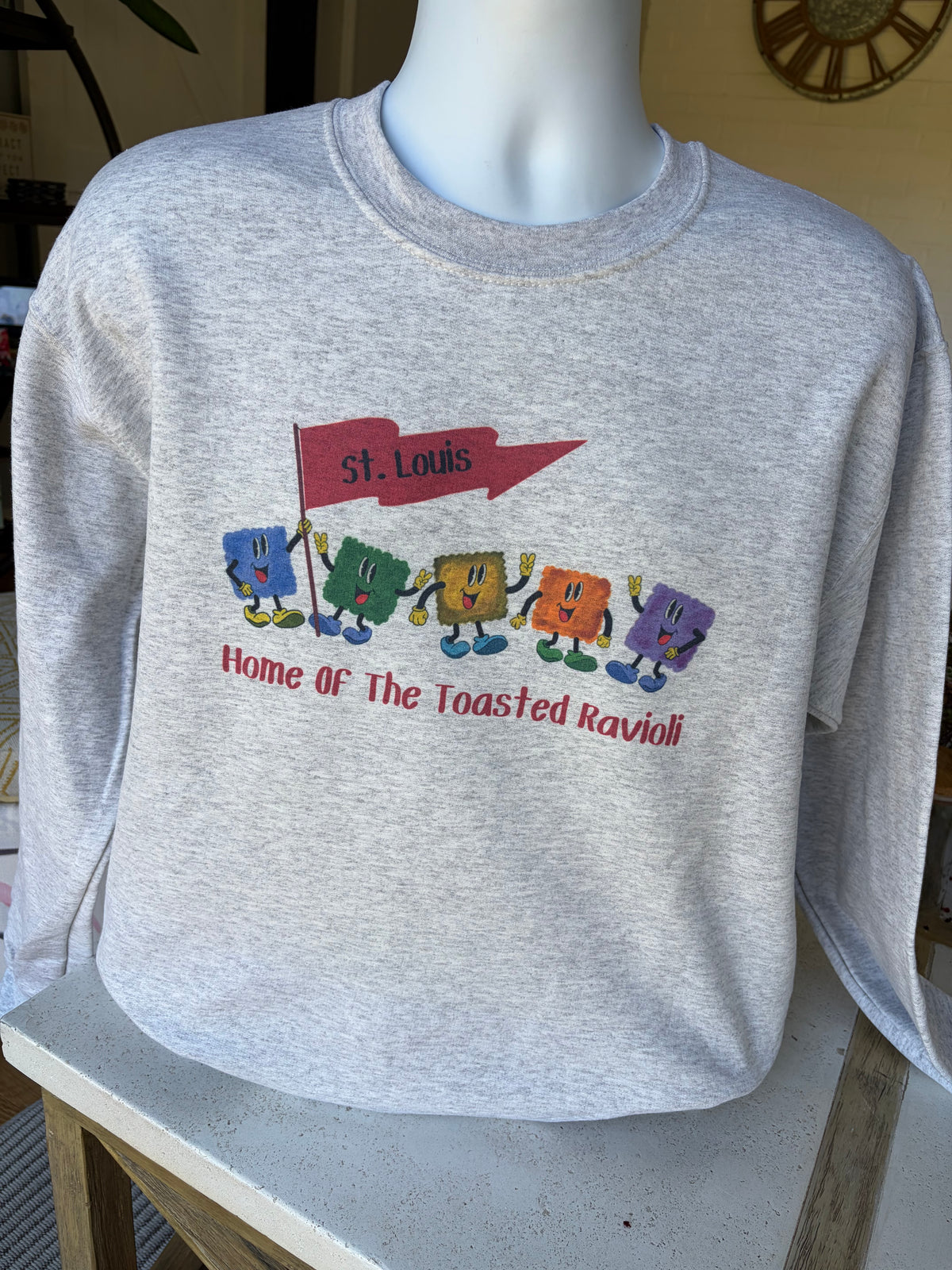 Home Of The Toasted Ravioli Sweatshirt