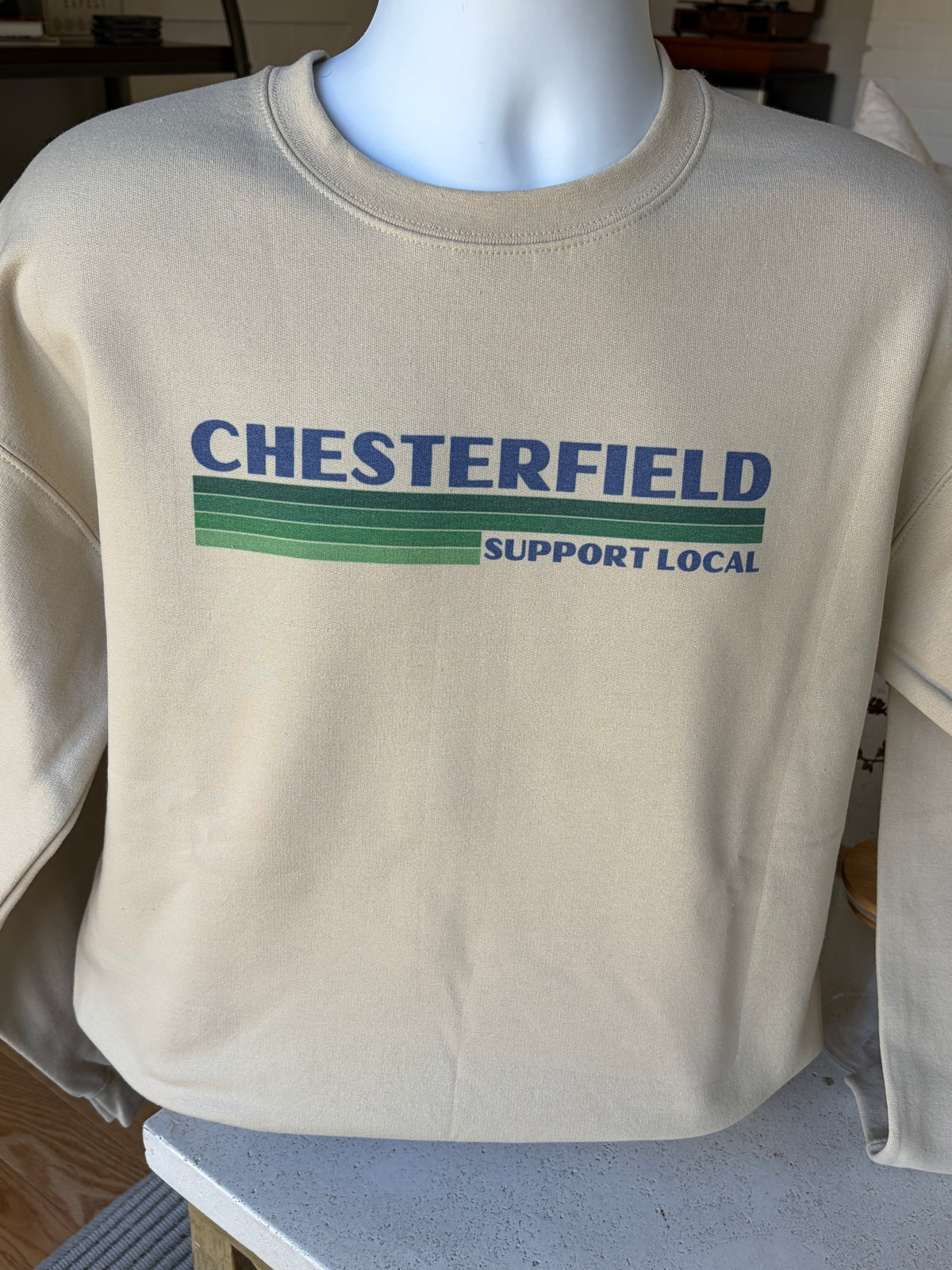 Chesterield Support Local Sweatshirt