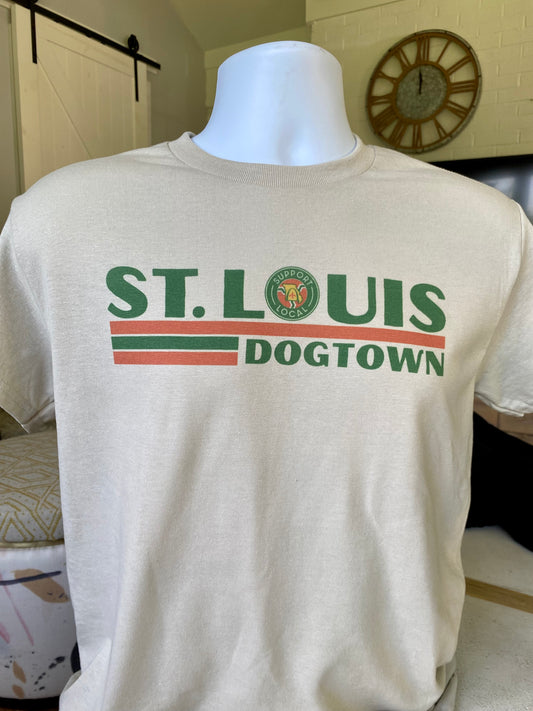 STL Support Local St. Louis Dogtown T-Shirt. 