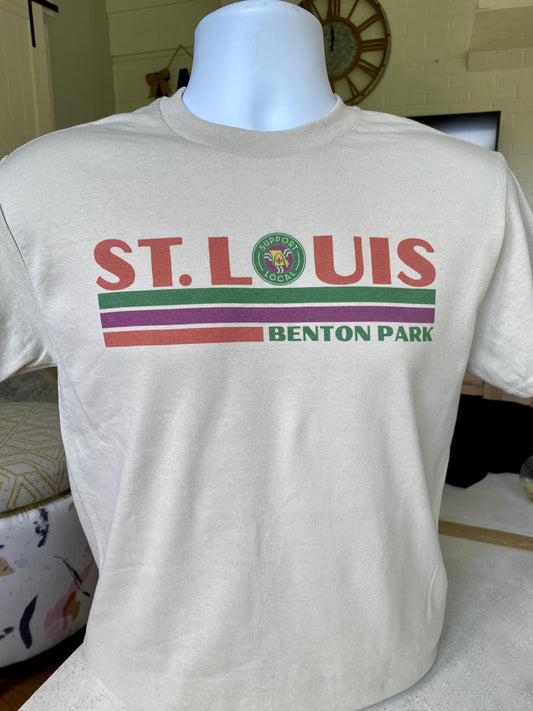 STL Support Local ST. LOUIS BENTON PARK T-Shirt