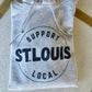 ST. LOUIS Support Local Hoodie (Ash)