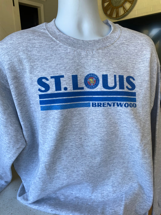 St. Louis BRENTWOOD Sweatshirt - STL Support Local