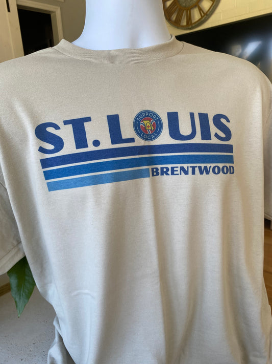 STL Support Local St. Louis BRENTWOOD T-shirt