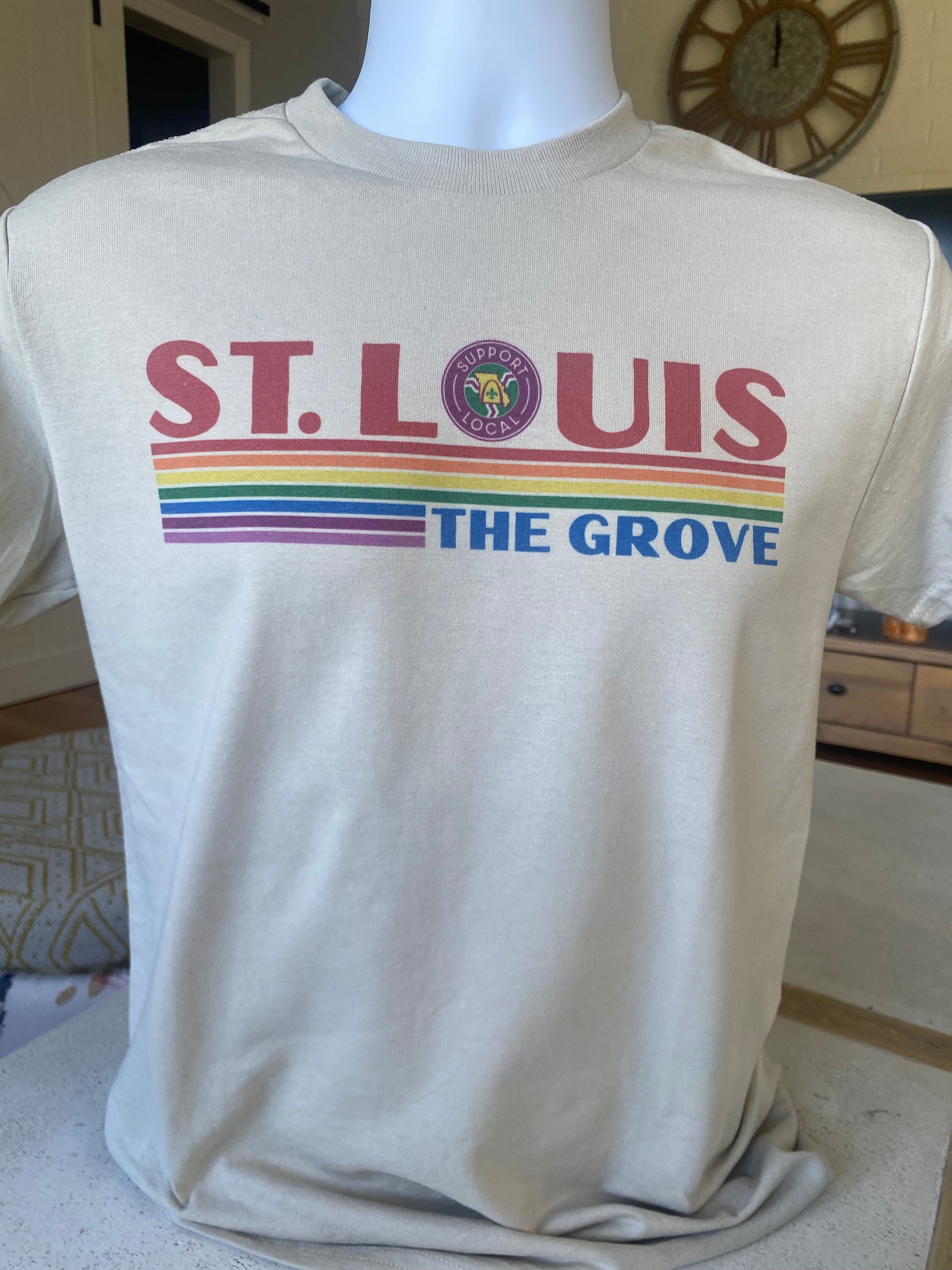 STL Support Local ST. LOUIS THE GROVE T-Shirt