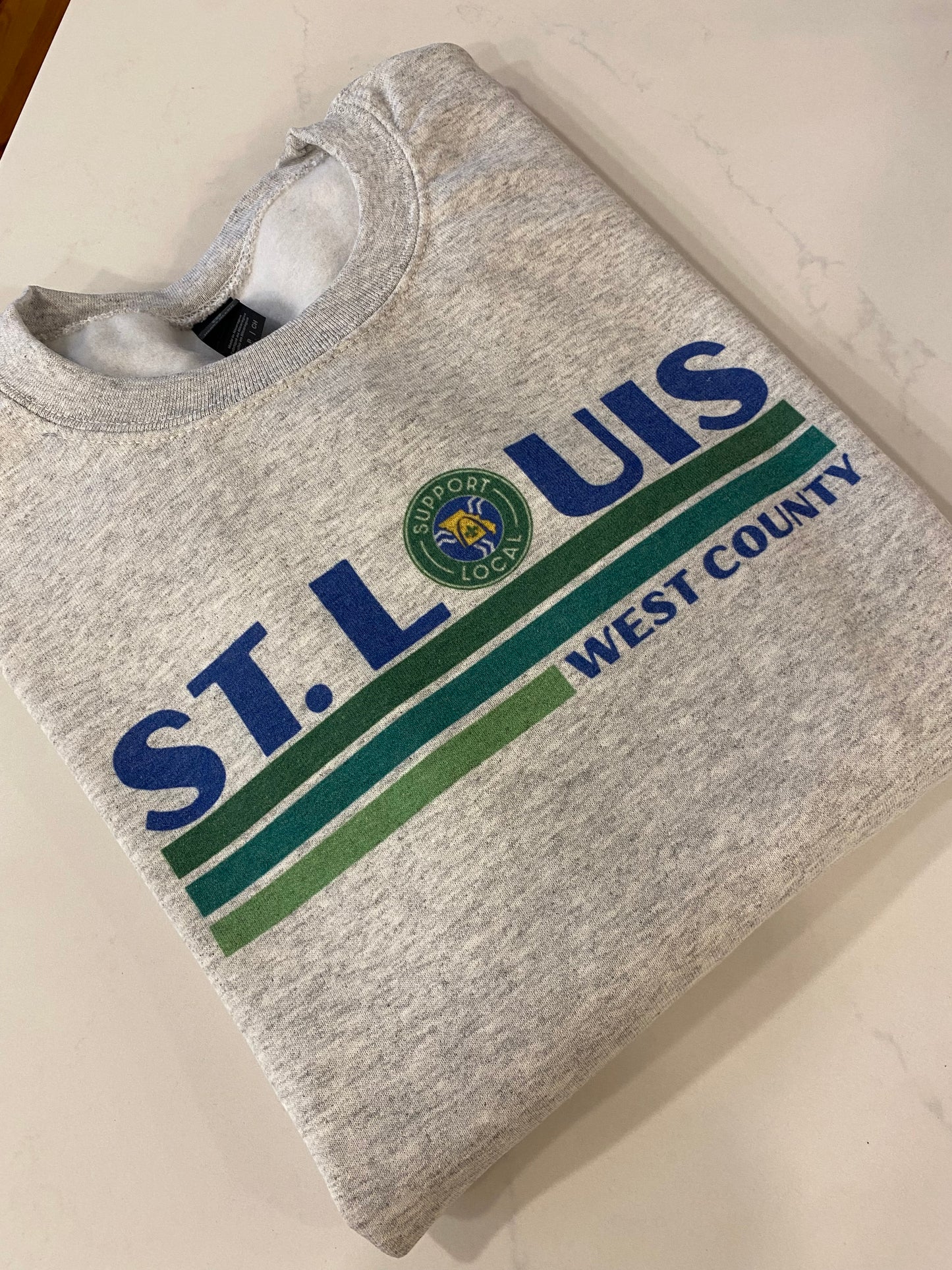 St. Louis WEST COUNTY Sweatshirt - STL Support Local
