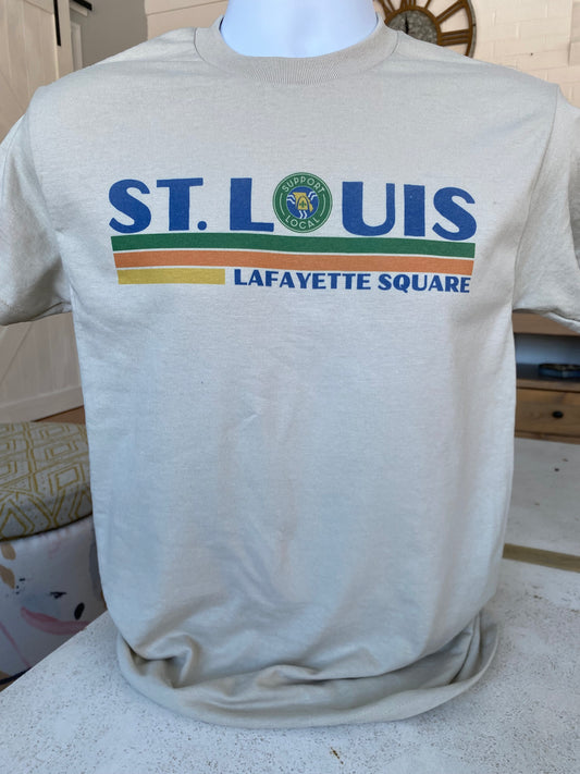 St. Louis LAFAYETTE SQUARE T-Shirt - STL Support Local