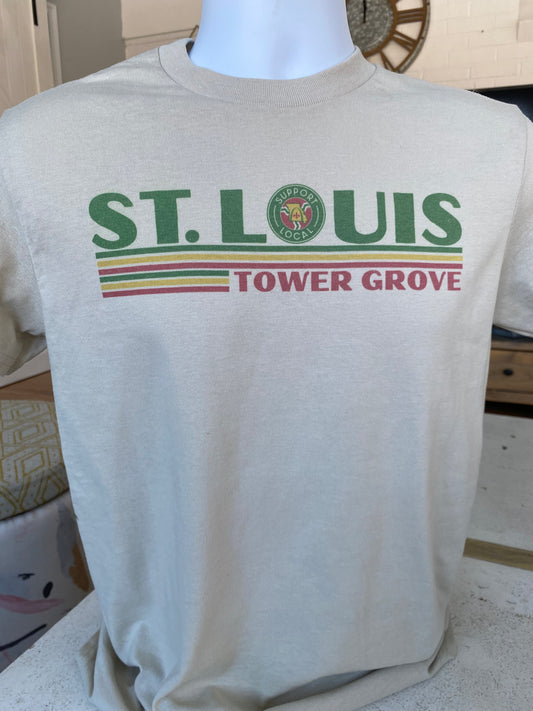 St. Louis TOWER GROVE T-Shirt - STL Support Local