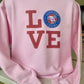 Pink LOVE St.Louis Sweatshirt - Support Local