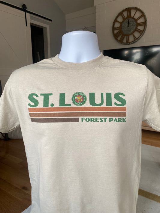 STL Support Local St. Louis Forest Park T-Shirt