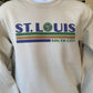 St. Louis SOUTH CITY Sweatshirt - apparel to spread the St. Louis Support Local message in STL community neighborhoods.