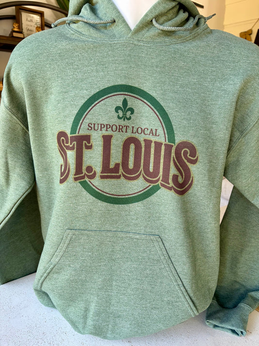 St. Louis Support Local Hoodie 