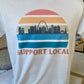  Colorful Retro St. Louis Support Local SKYLINE T-shirt