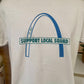 St. Louis Support Local Squad T-shirt - sand color